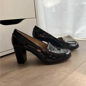 MK Buchanan patent leather loafers